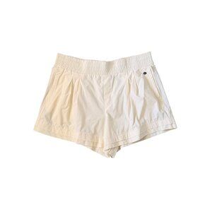 Calia Double Layer Hem Pull On Shorts Cream XL